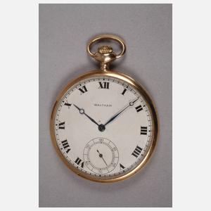 Taschenuhr Waltham Gold