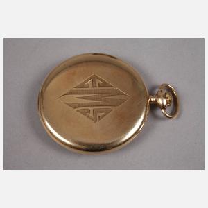 Taschenuhr Waltham Gold