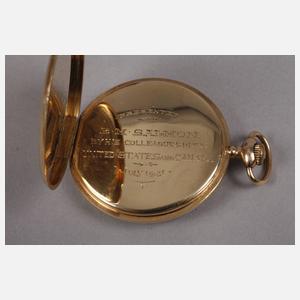 Taschenuhr Waltham Gold