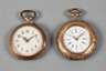 Zwei Damenuhren Gold