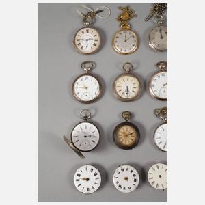 Konvolut Taschenuhren