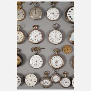 Konvolut Taschenuhren