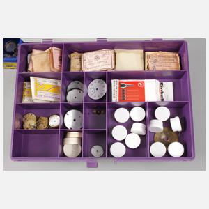 Konvolut Uhrenersatzteile