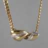 Diamantanhänger an Kette