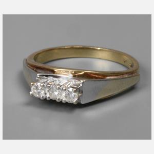 Damenring mit Brillanten