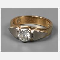 Damenring mit Brillant111