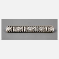Brosche mit Diamanten von ca. 0,8 ct111