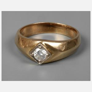 Damenring mit Brillant