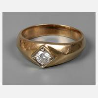 Damenring mit Brillant111