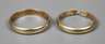 Paar Eheringe