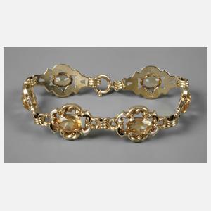 Armband mit Citrinen