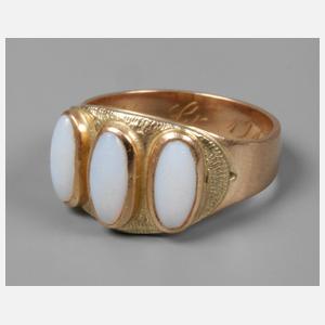 Damenring mit Edelopalen