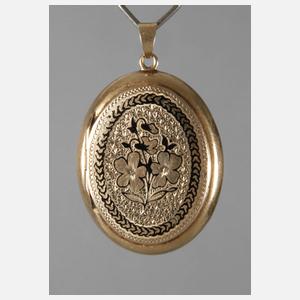 Feiner Medaillonanhänger