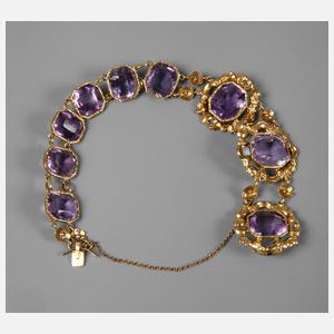 Armband mit Amethyst