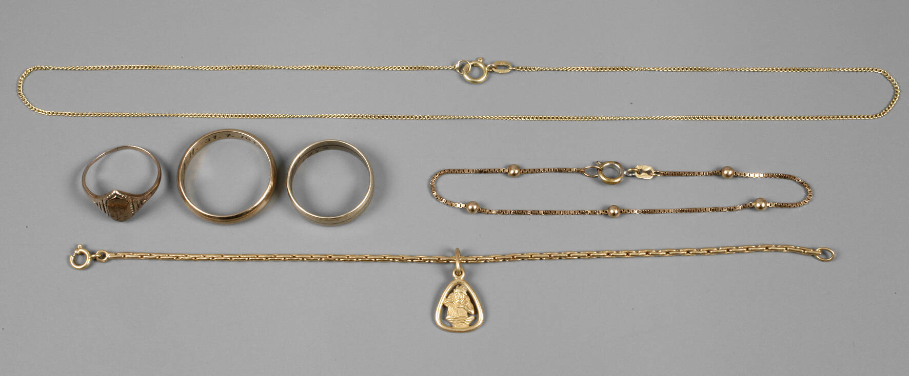 Konvolut Goldschmuck