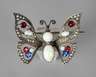 Schmetterlingsbrosche