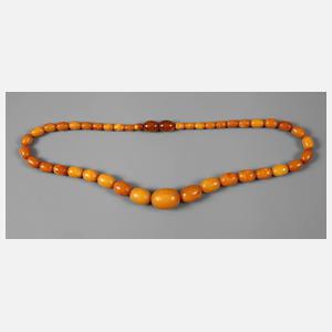 Bernsteincollier Butterscotch