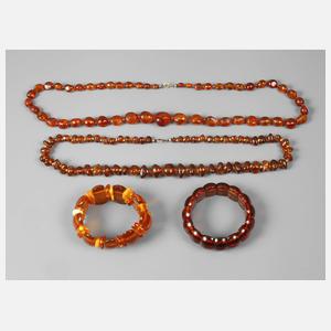 Konvolut Bernsteinschmuck