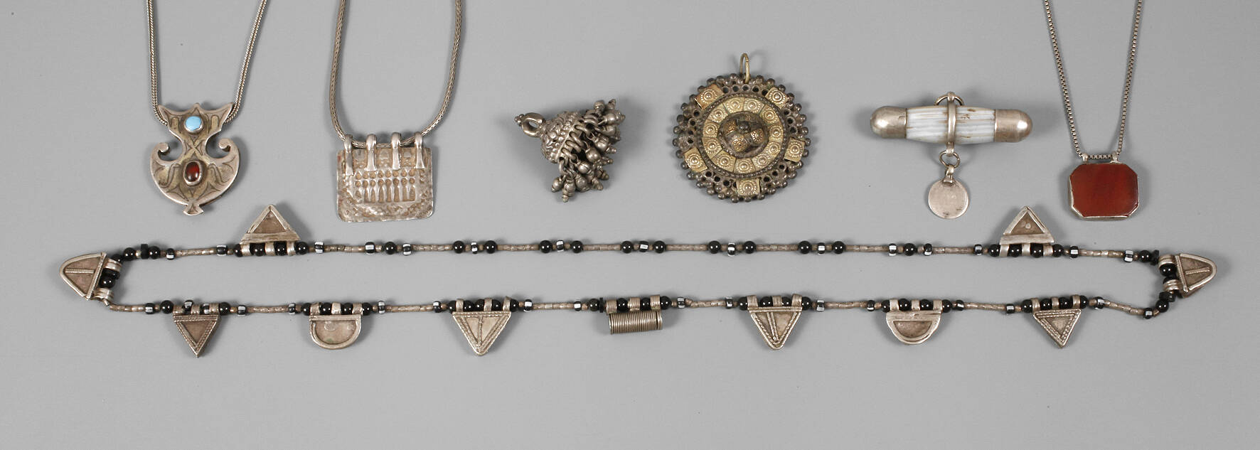 Sammlung Silberschmuck