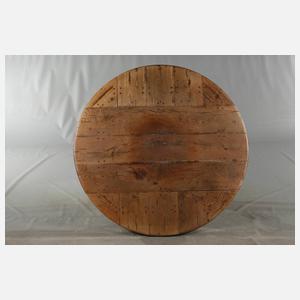 Barocktisch und sechs Stühle