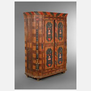 Bemalter Bauernschrank
