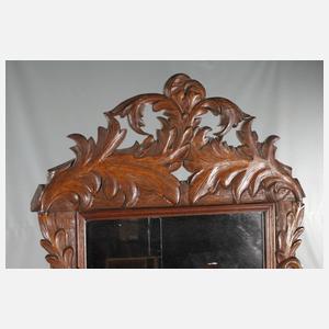 Großer geschnitzter Standspiegel