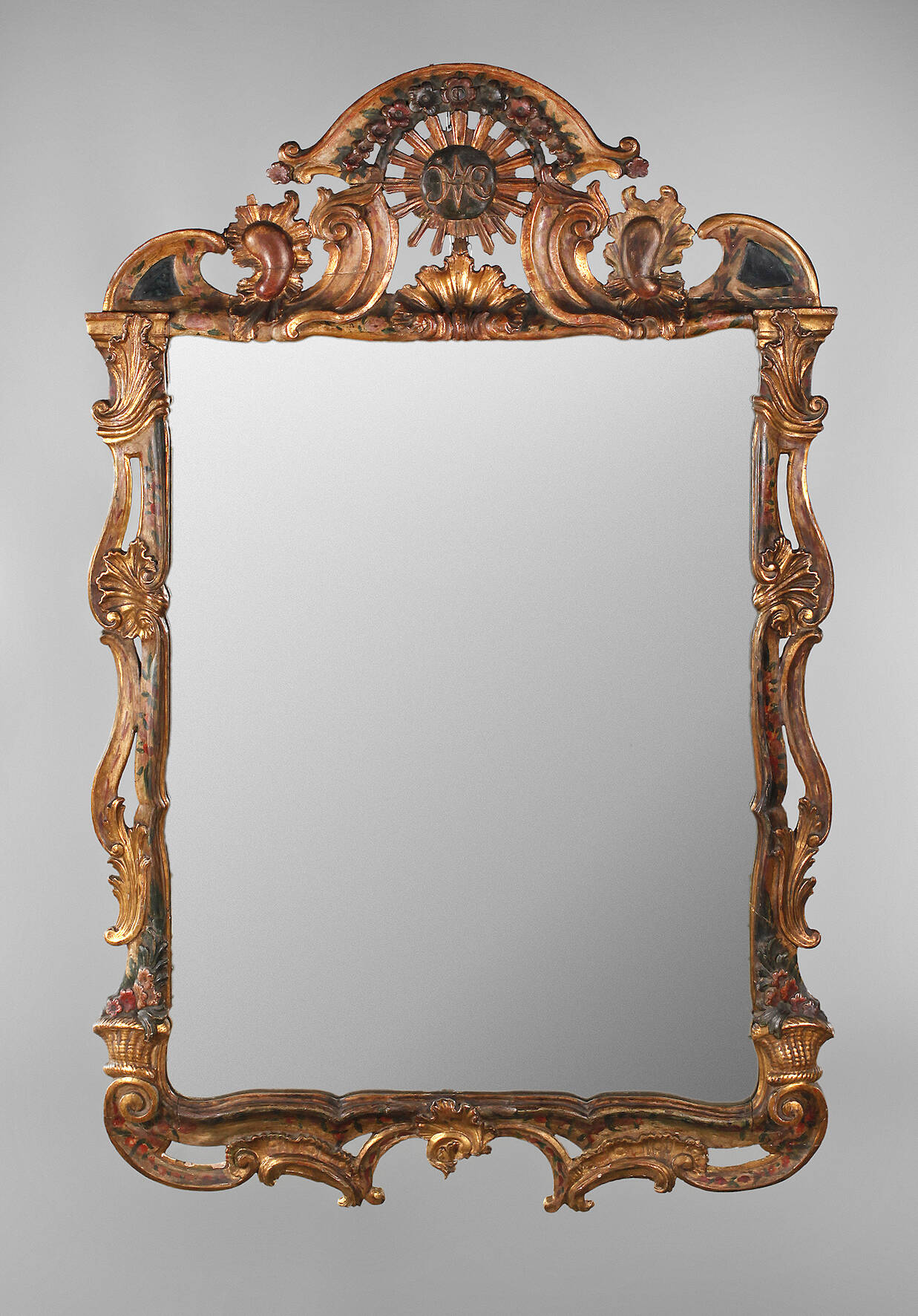 Großer barocker Wandspiegel