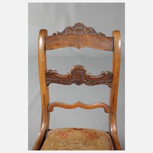 Vier Stühle Spätbiedermeier