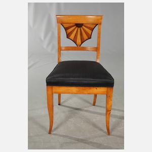 Vier Stühle Biedermeier