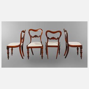 Vier Stühle Spätbiedermeier