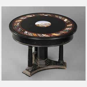 Pietra dura-Tisch mit Mikromosaik