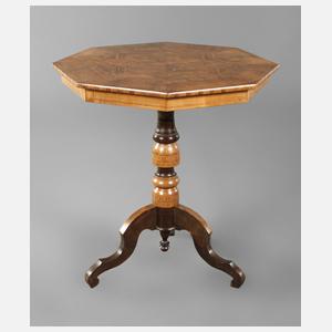 Intarsierter Beistelltisch