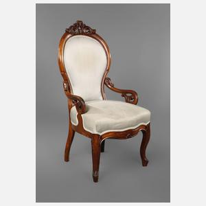Armlehnsessel Louis Philippe