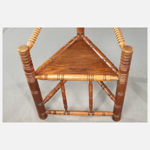 Bäuerlicher Eckstuhl