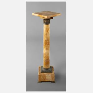 Klassizistische Blumensäule Marmor