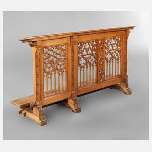 Gebetsbank neogotisch