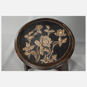 Vier Kleinmöbel Jugendstil