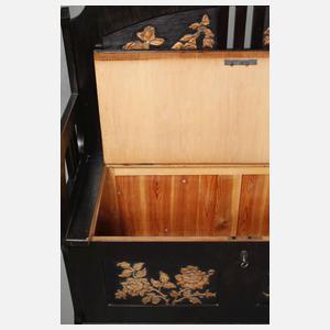 Vier Kleinmöbel Jugendstil