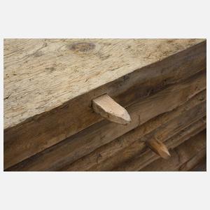 28 qm Block-Dielenboden