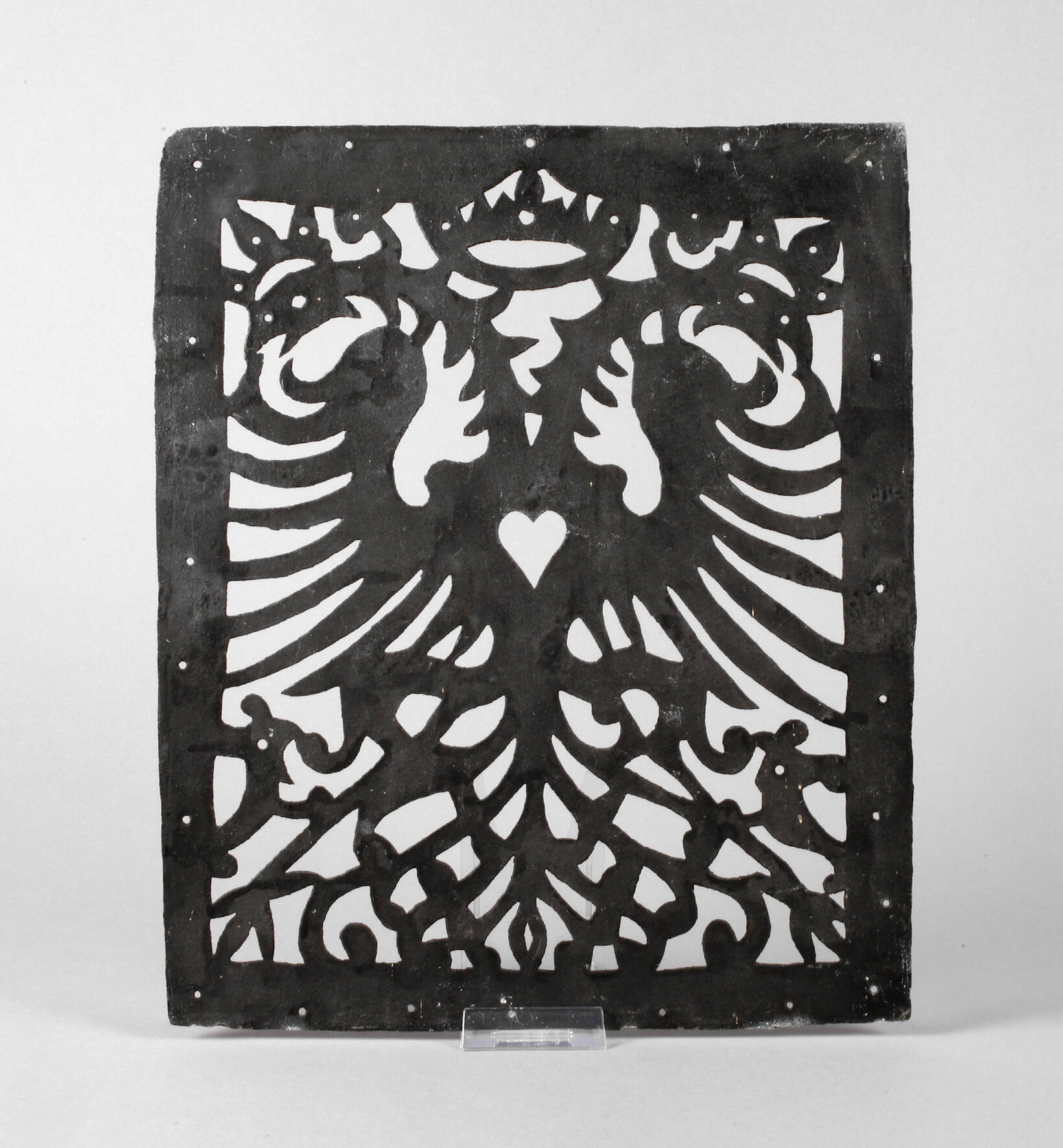 Ziergitter mit dem Doppeladler des Heiligen Römischen Reiches