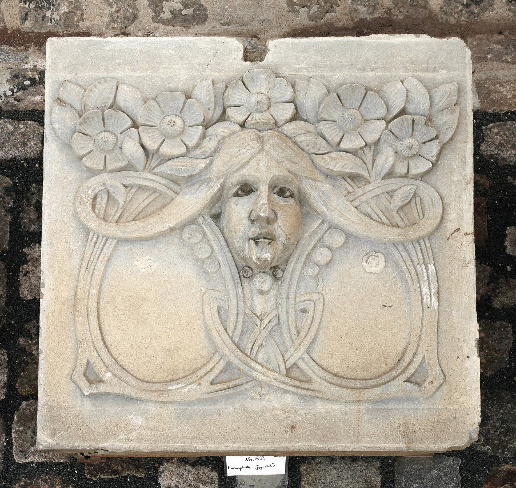 Motivplatte Jugendstil