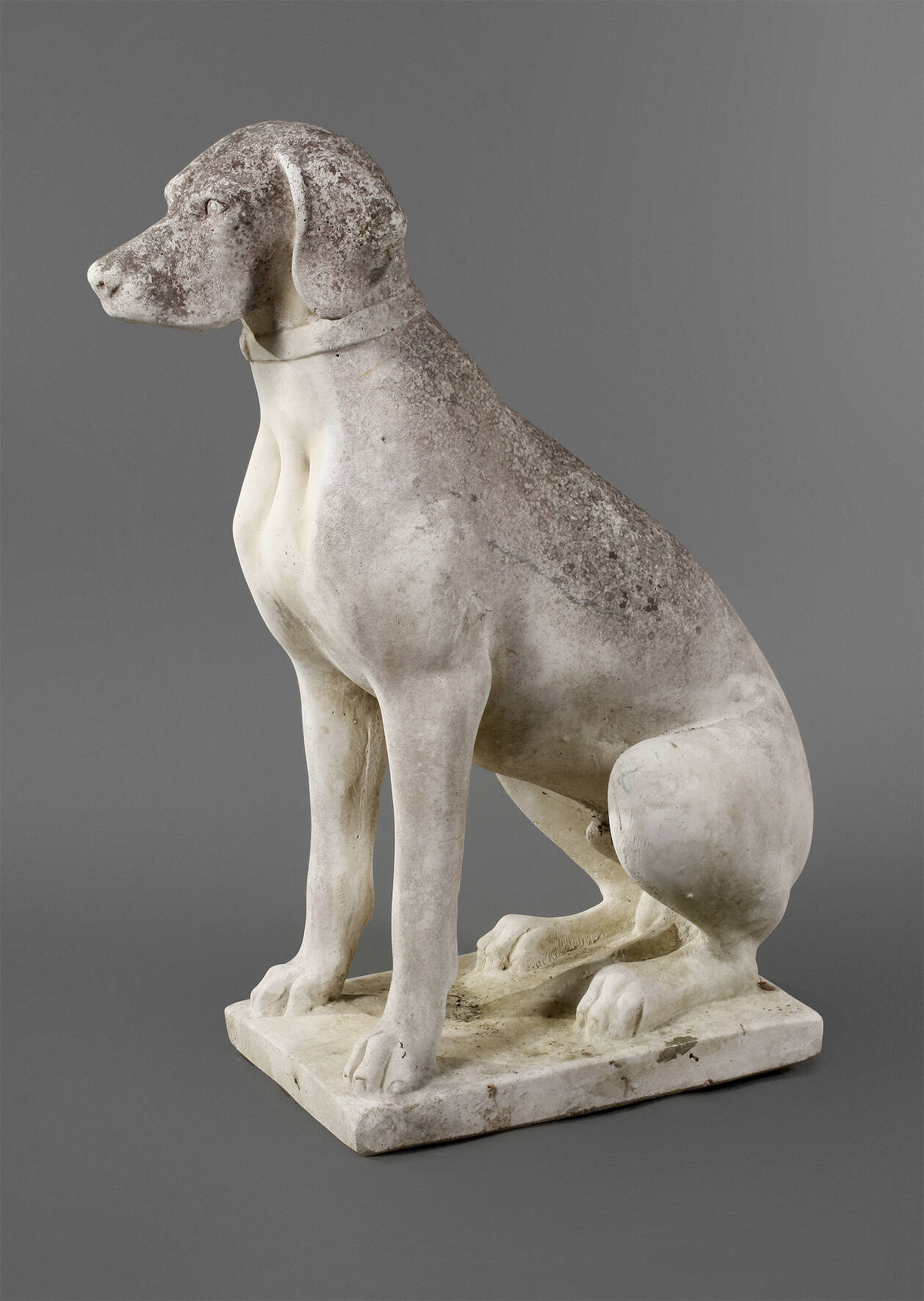 Gartenfigur Hund