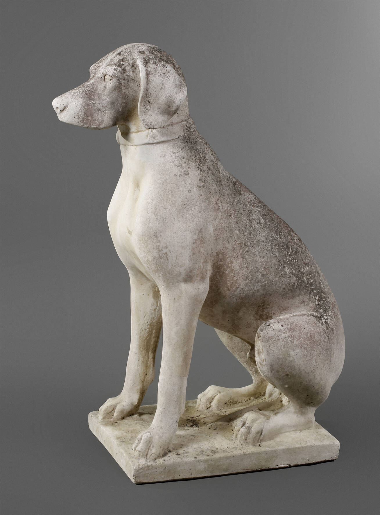 Gartenfigur Hund