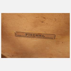 Ovaler Beistelltisch Bugholz