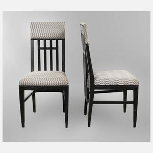 Paar Hochlehnstühle