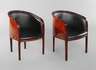 Zwei Sessel Josef Hoffmann