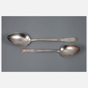 Joseph Maria Olbrich zehn Besteckteile