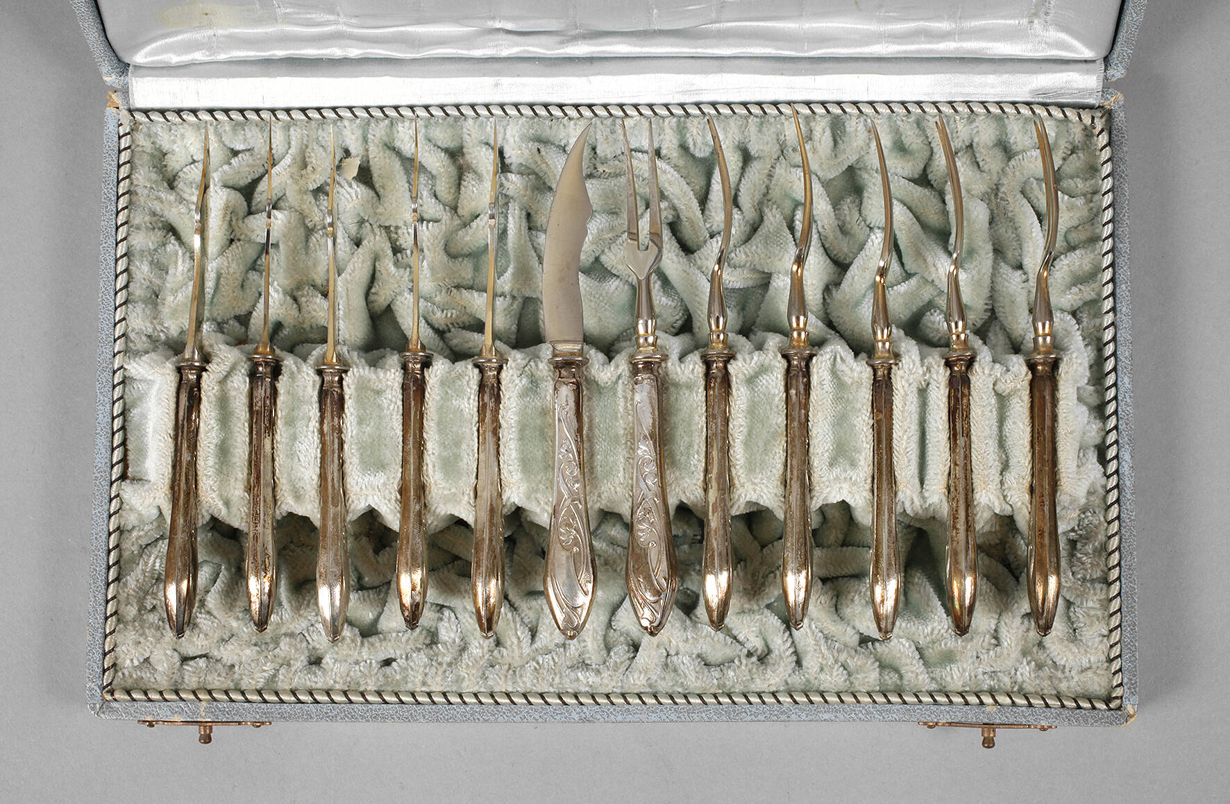 Silber Dessertbesteck Jugendstil