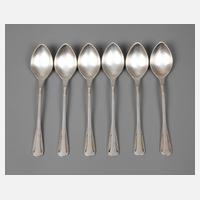 Joseph Maria Olbrich sechs Kaffeelöffel111