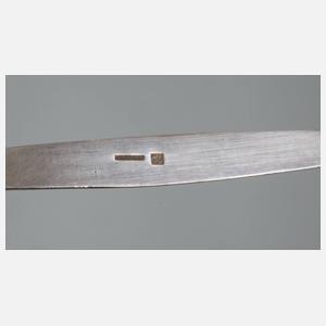 Christofle Paris sechs Messerbänkchen